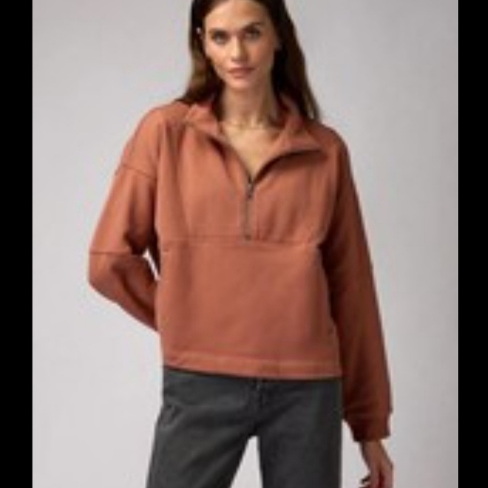 Spiritual Gangster Shay Half Zip Sweatshirt